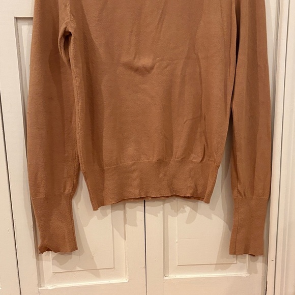 Women's Tan Sweater - Picture 4 of 10